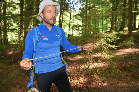 Stéphane Currat, accompagnateur en montagne de Nature aventures, participera à la 10e édition de Festi’Rando avec une randonnée autour des orties. MMS